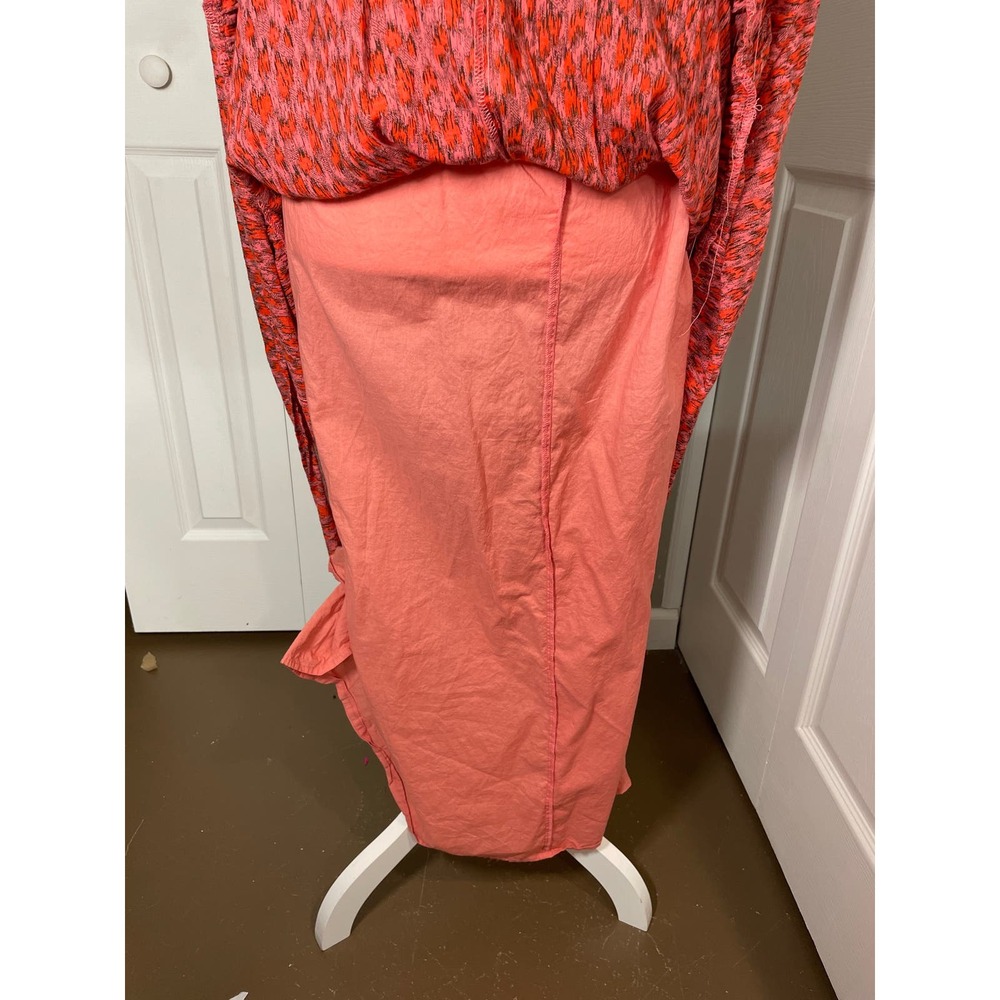 Joie Red Printed Midi Dress - Picture 5 of 8